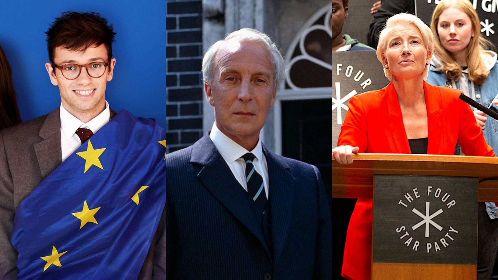 Samy Kantor (Parlamento), Vivienne Rook (Years and Years) y Francis Urquhart (House of Cards)