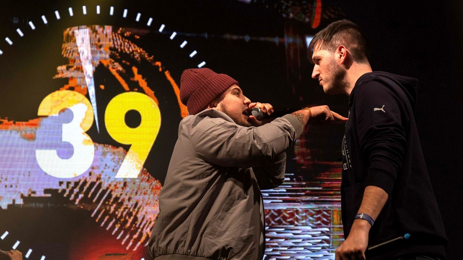 Rapder y Chuty en la Jornada 2 de 'Réplica, combate de estrellas'