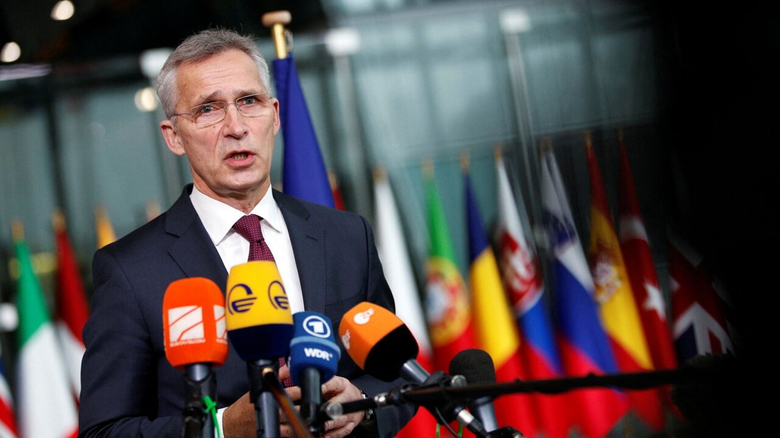  Jens Stoltenberg, secretario general de la OTAN, en Bruselas. REUTERS/Johanna Geron