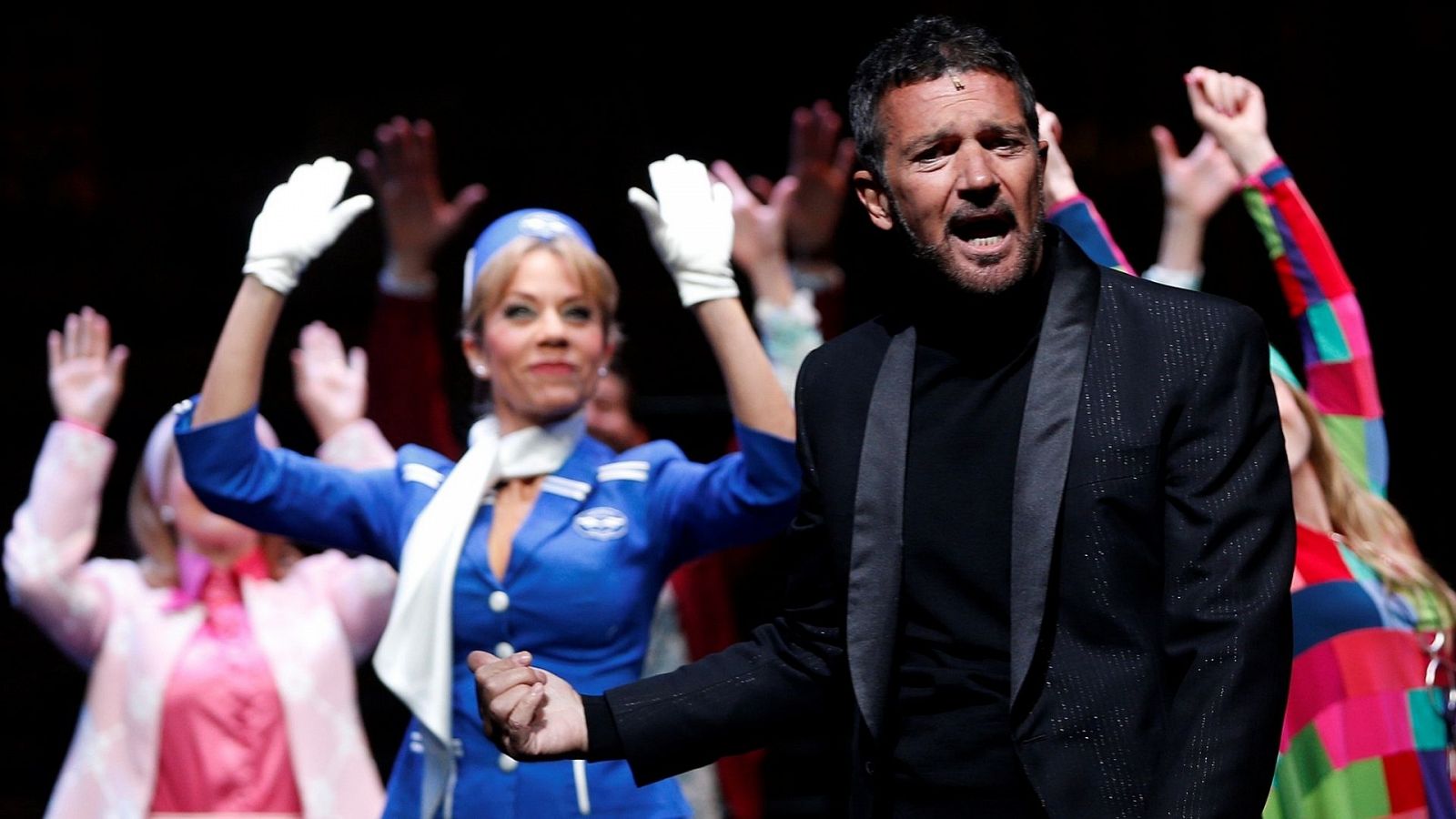 Antonio Banderas en el musical 'Company'