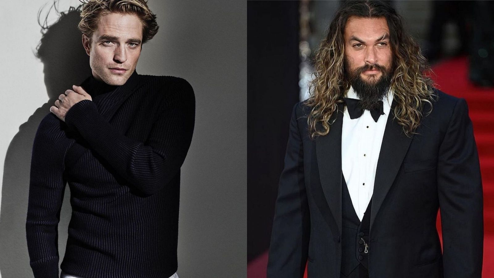 Jason Momoa y Robet Pattinson