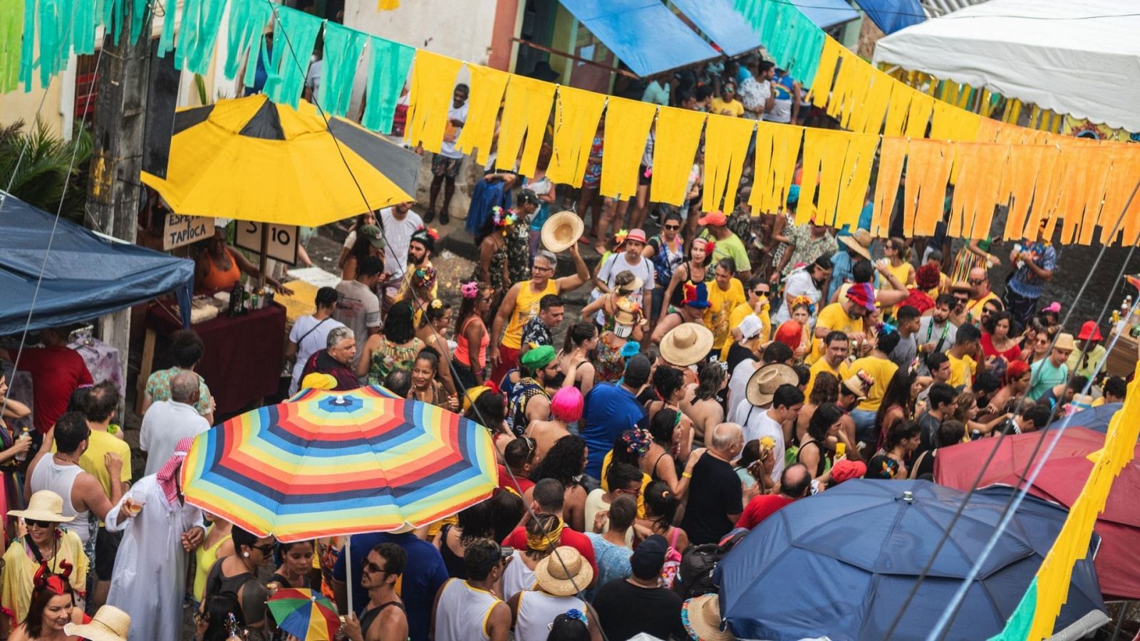 Carnaval brasileño en Olinda, Pernambuco