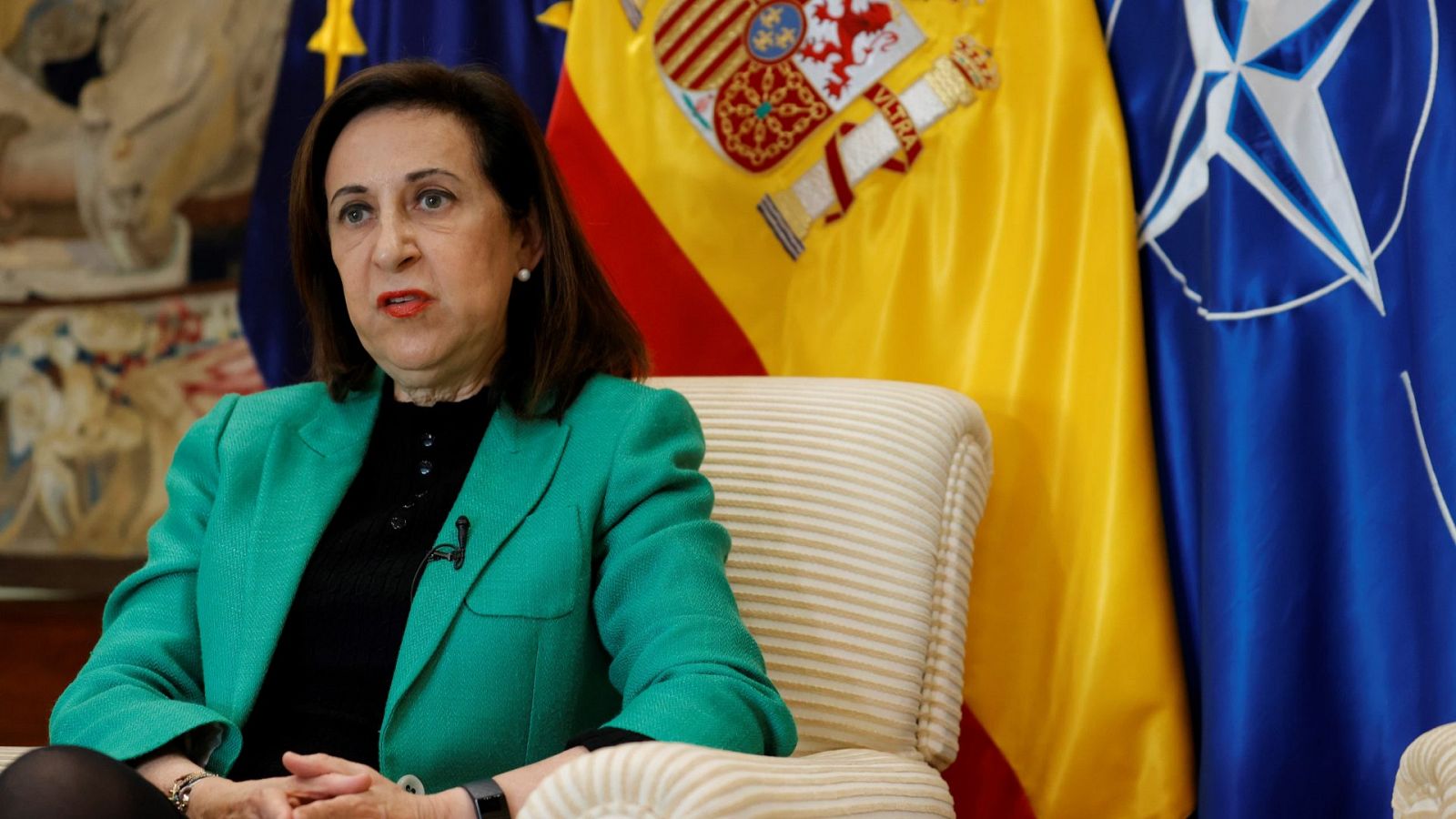 La ministra de Defensa, Margarita Robles