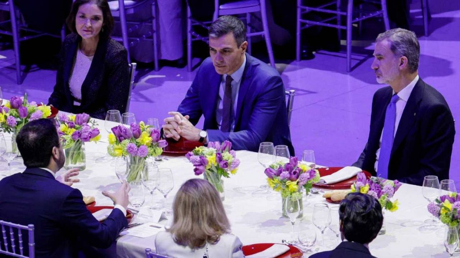 Les condemnes per la invasió russa protagonitzen el sopar inaugural del Mobile World Congress