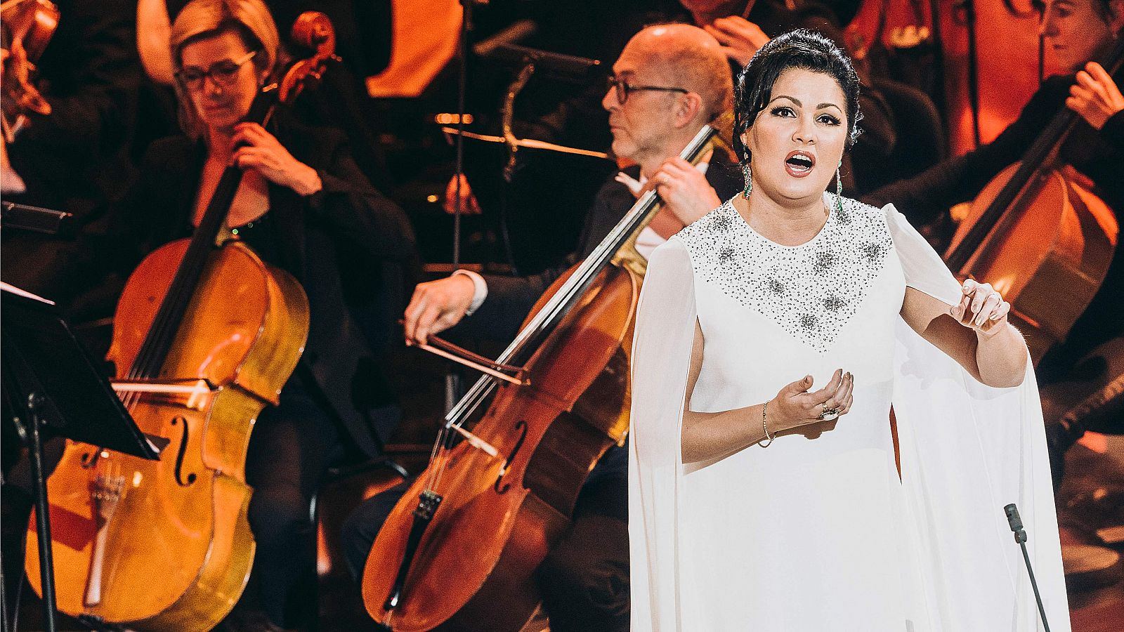 La soprano rusa Anna Netrebko.