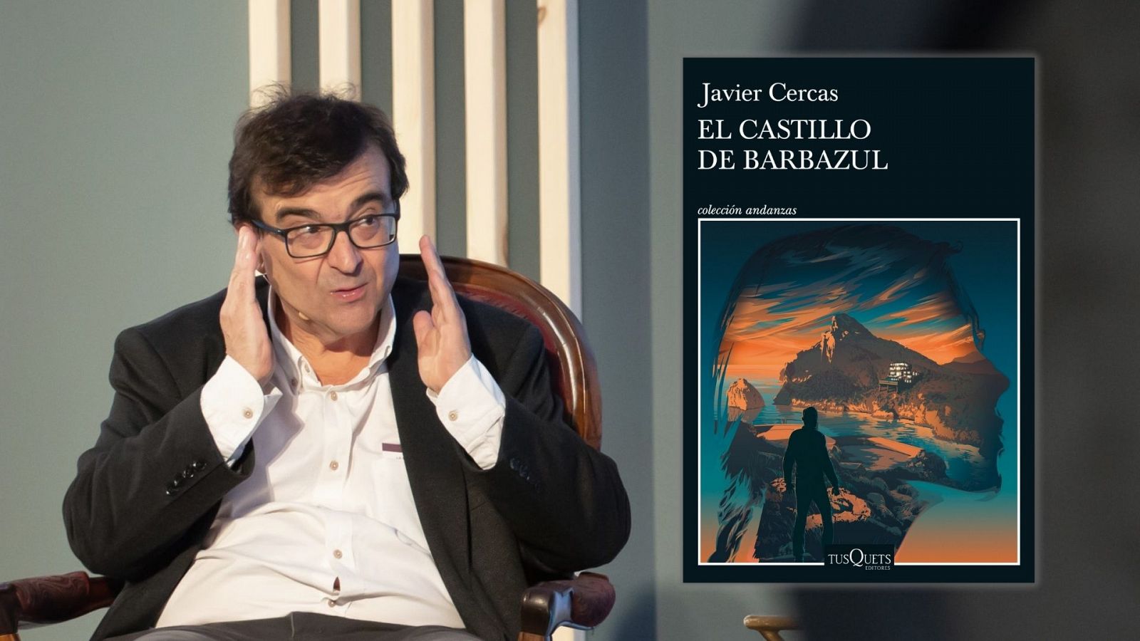 El escritor Javier Cercas