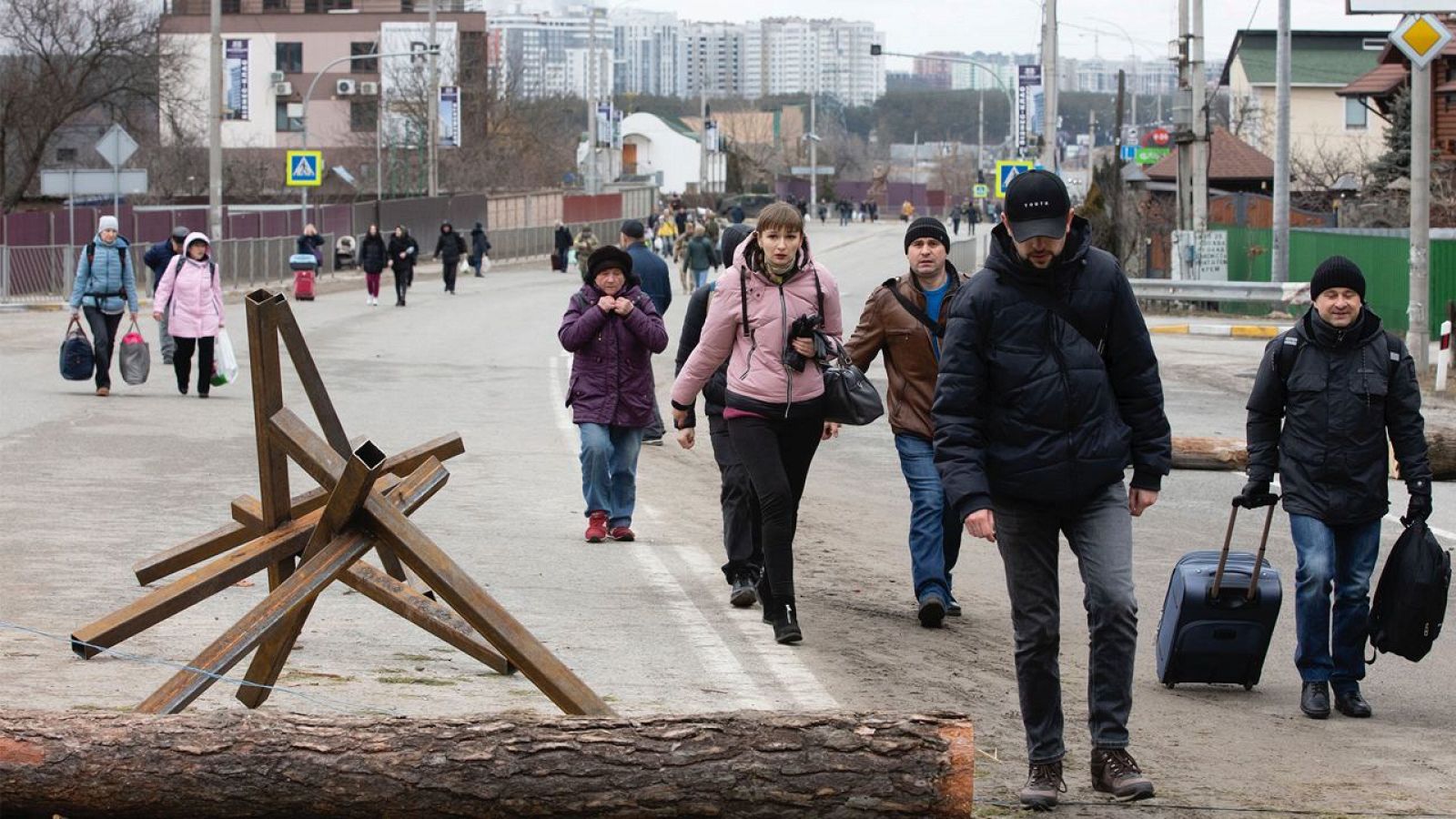 1,5 millones de refugiados abandonan Ucrania
