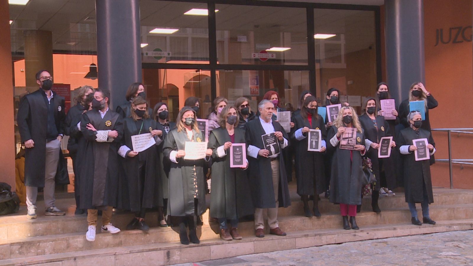 Concentració dels lletrats de justícia