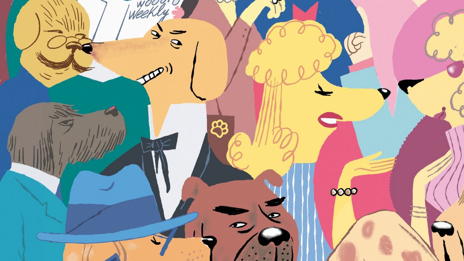 Detalle de la portada de 'El gran libro de los perros'