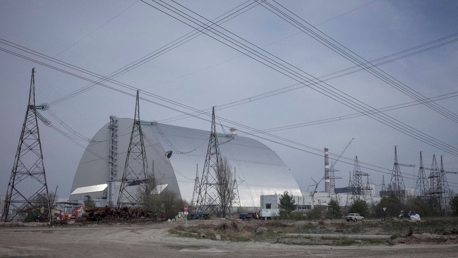 La antigua planta nuclear de Chernóbil