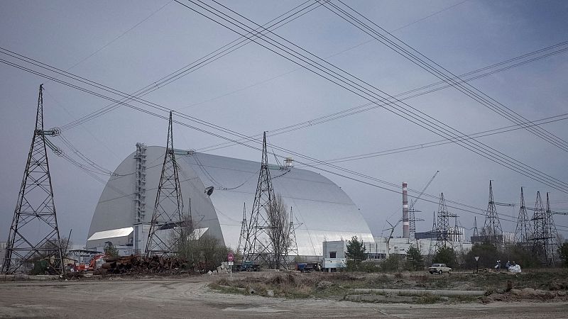 La antigua planta nuclear de Chernóbil