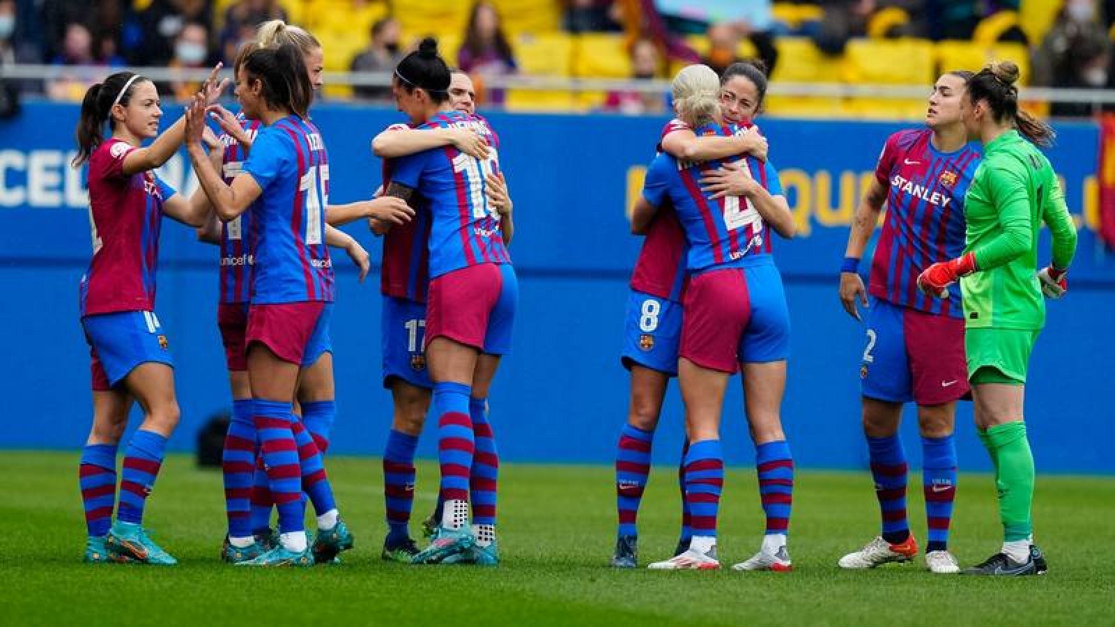 El Barça femenino, flamante campeón de Liga.