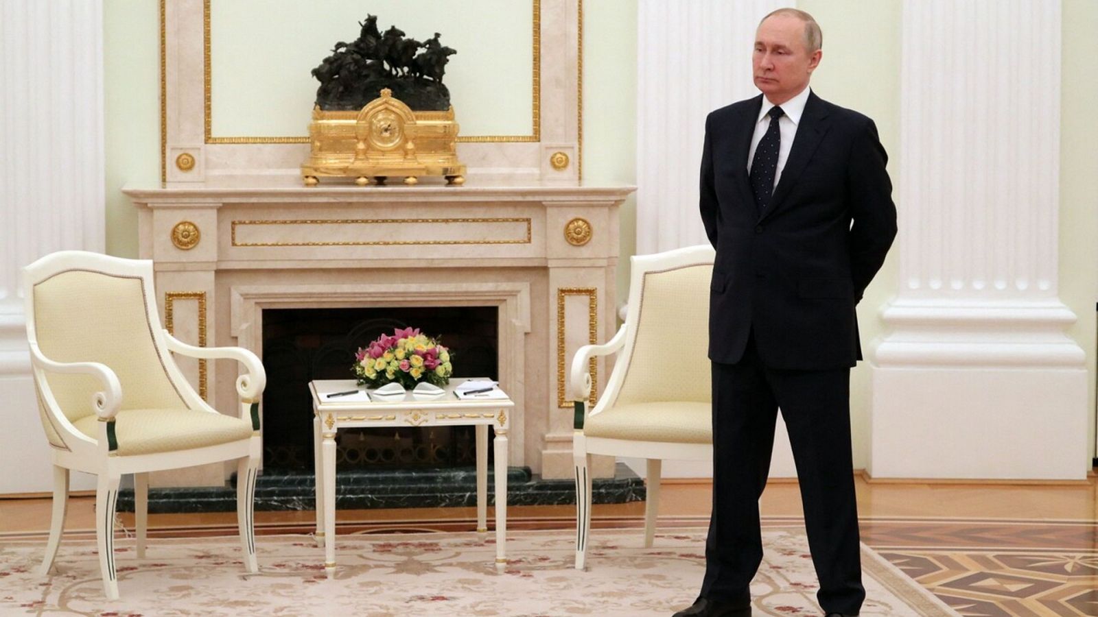 Imagen de archivo del presidente ruso, Vladímir Putin. Foto: Mikhail KLIMENTYEV / SPUTNIK / AFP