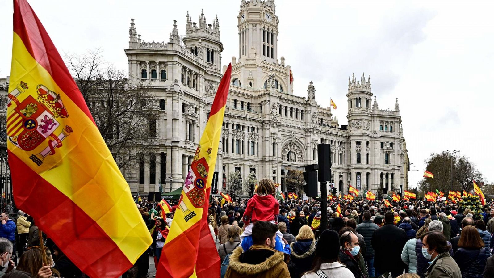 Imagen de la manifestación en Madrid