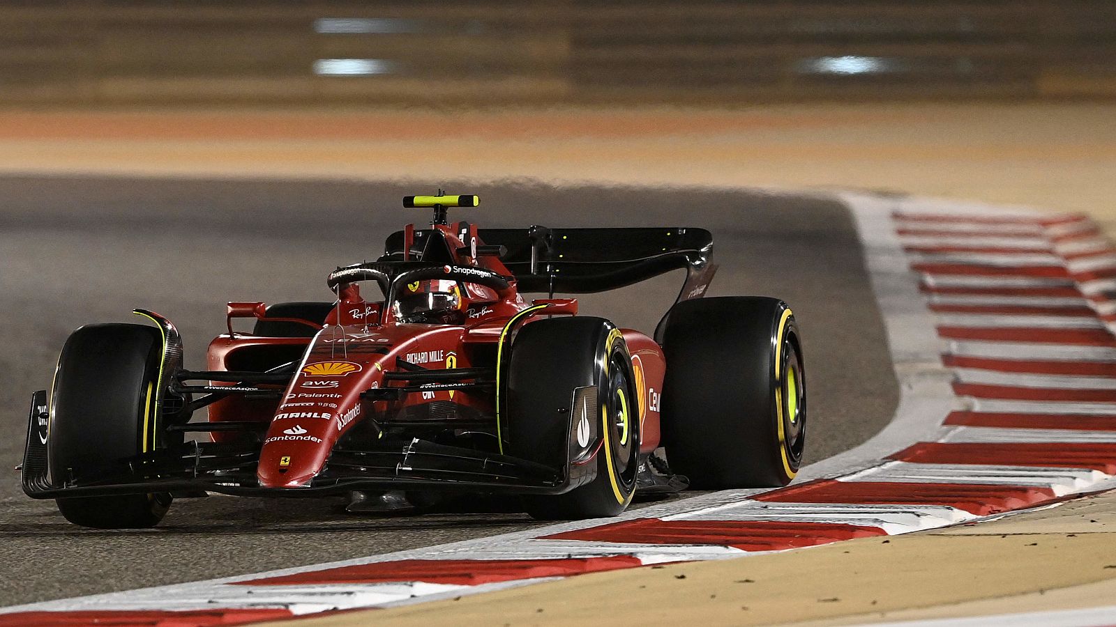 Carlos Sainz, en el GP de Baréin.