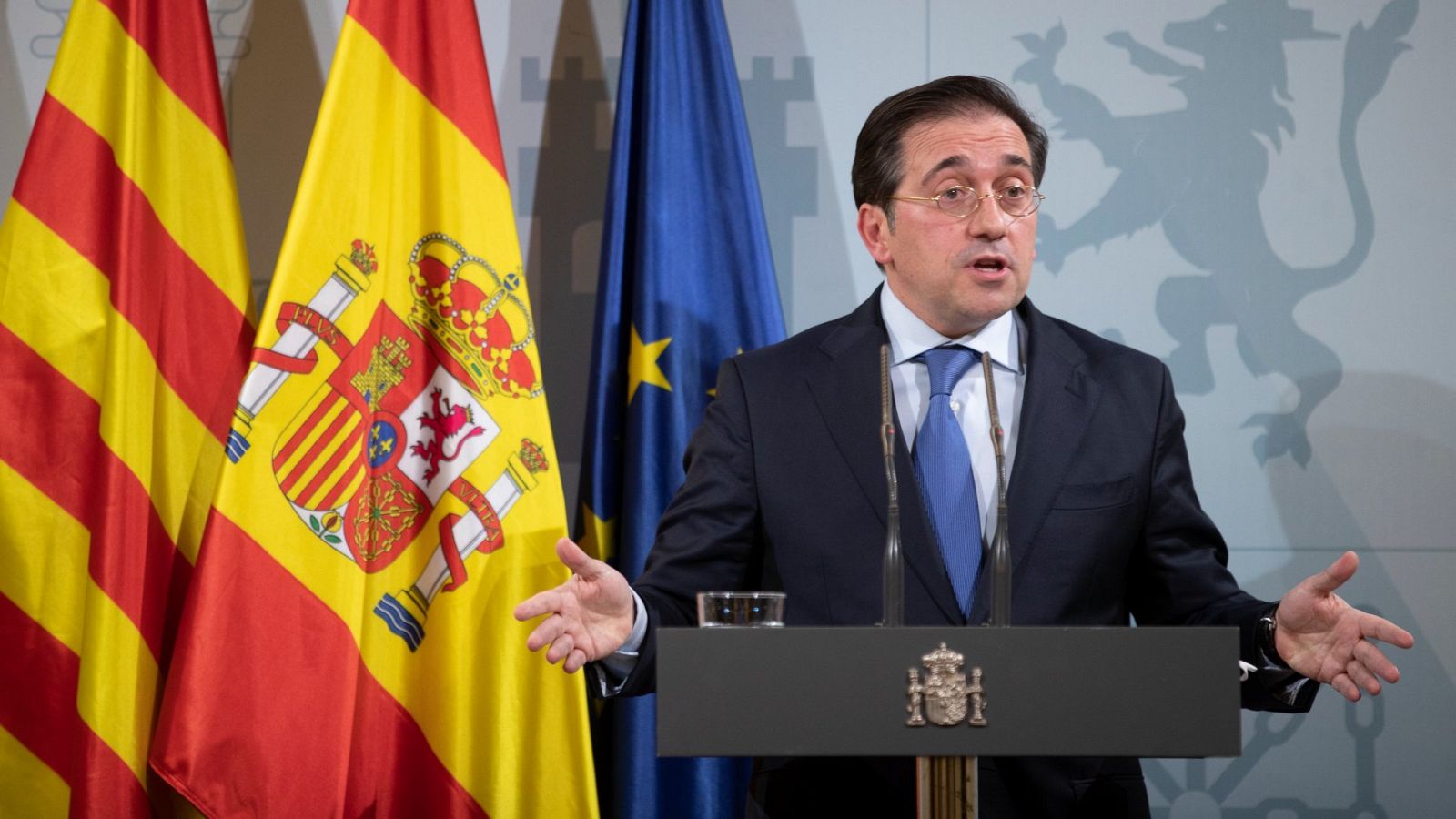 El ministro de Asuntos exteriores, Unión Europea y Cooperación, José Manuel Albares