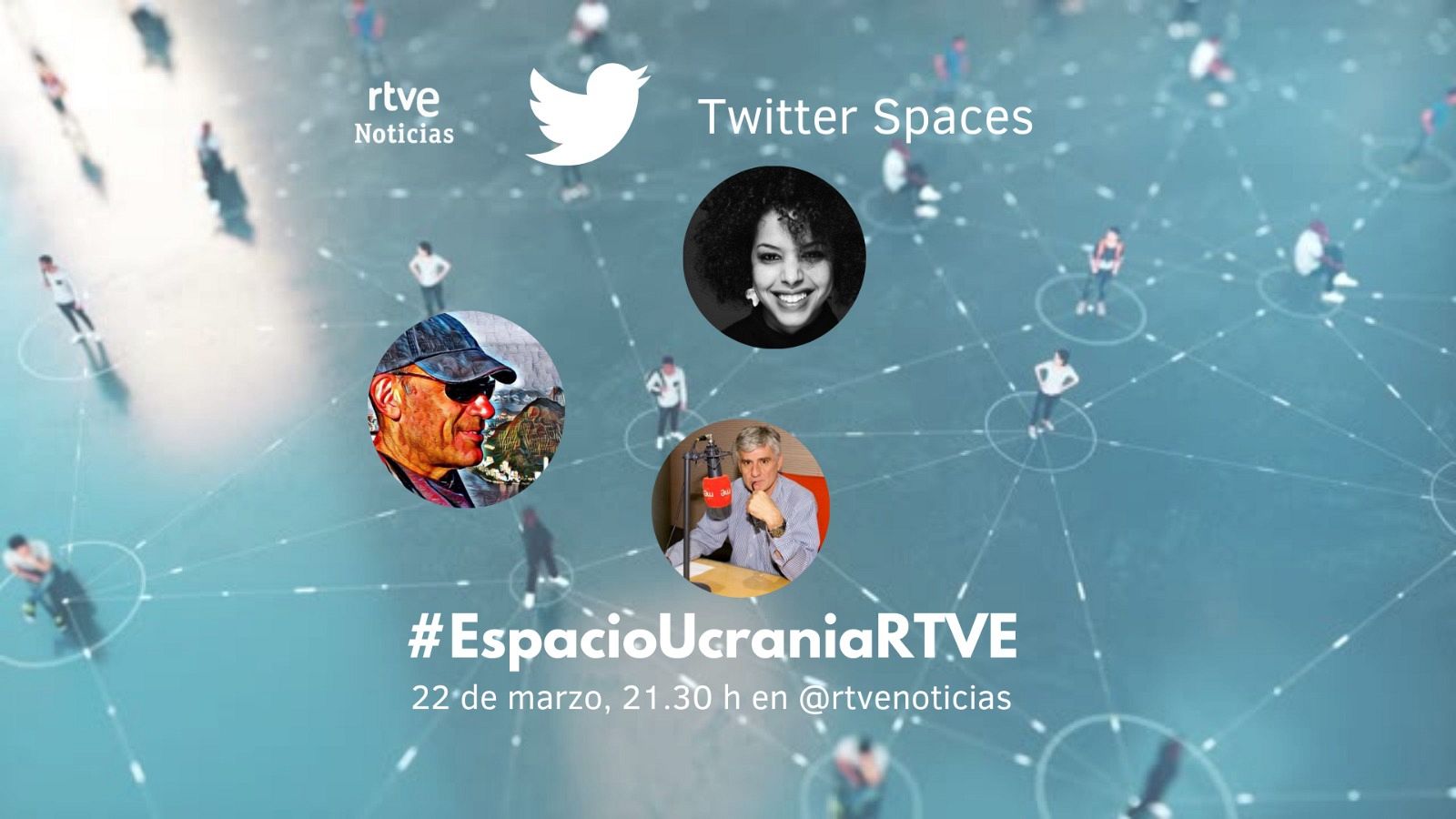 Participa en el primer Twitter Spaces de RTVE Noticias a las 21:30