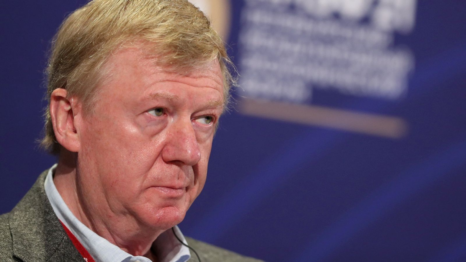 Anatoli Chubais durante una sesión del Foro Económico Internacional de San Petersburgo, en junio de 2021