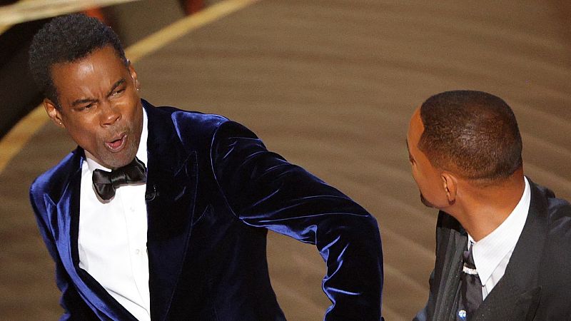 Will Smith abofetea a Chris Rock en los Oscar