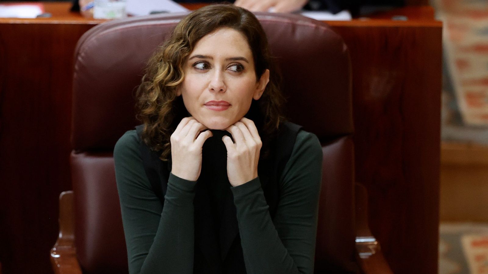 La presidenta de la Comunidad de Madrid, Isabel Díaz Ayuso