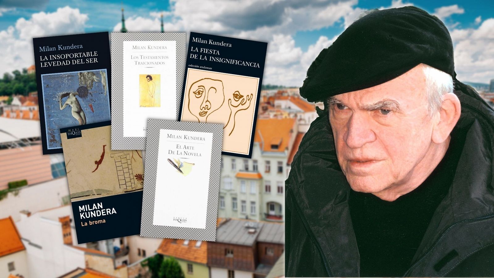 Milan Kundera nacio en Brno el 1 de abril de 1929