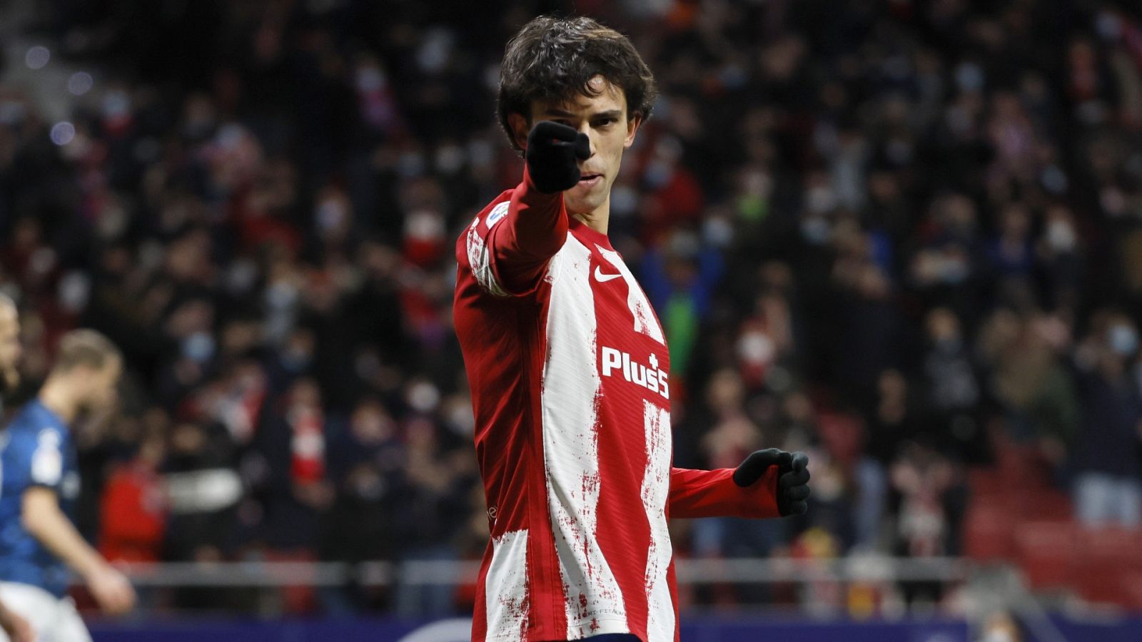 Joao Félix celebra el gol anotado ante el Alavés