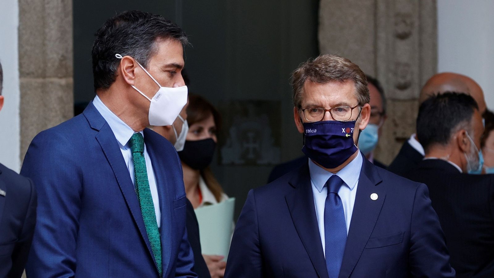 Alberto Núñez Feijóo y Pedro Sánchez, en una imagen de archivo.