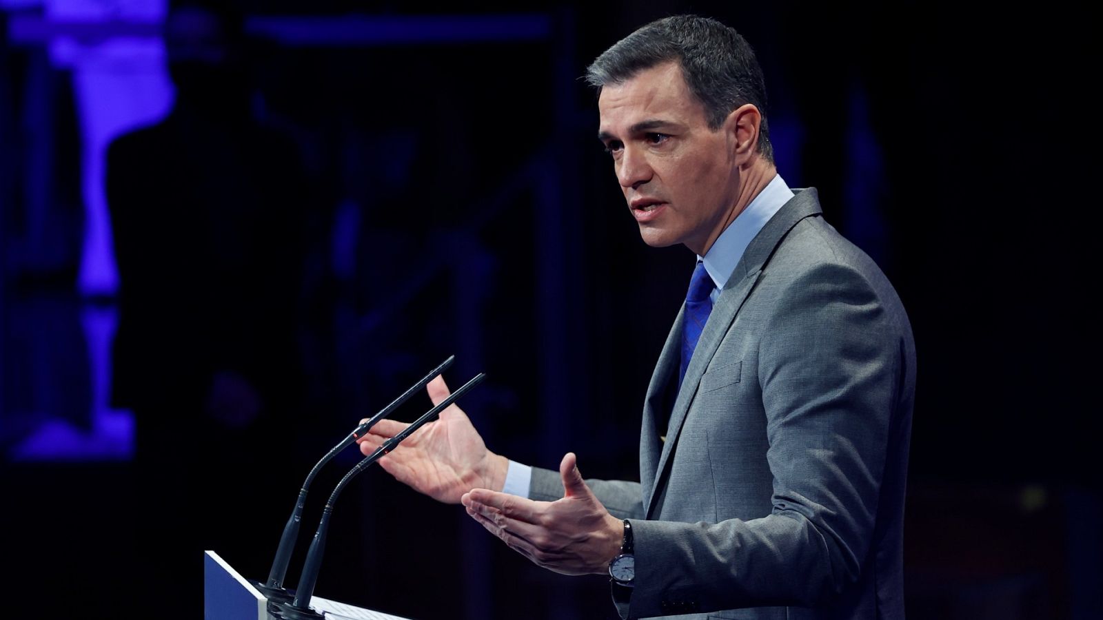 El presidente del Gobierno, Pedro Sánchez