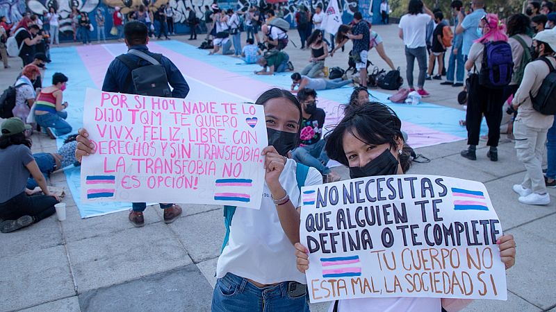 Manifestación trans