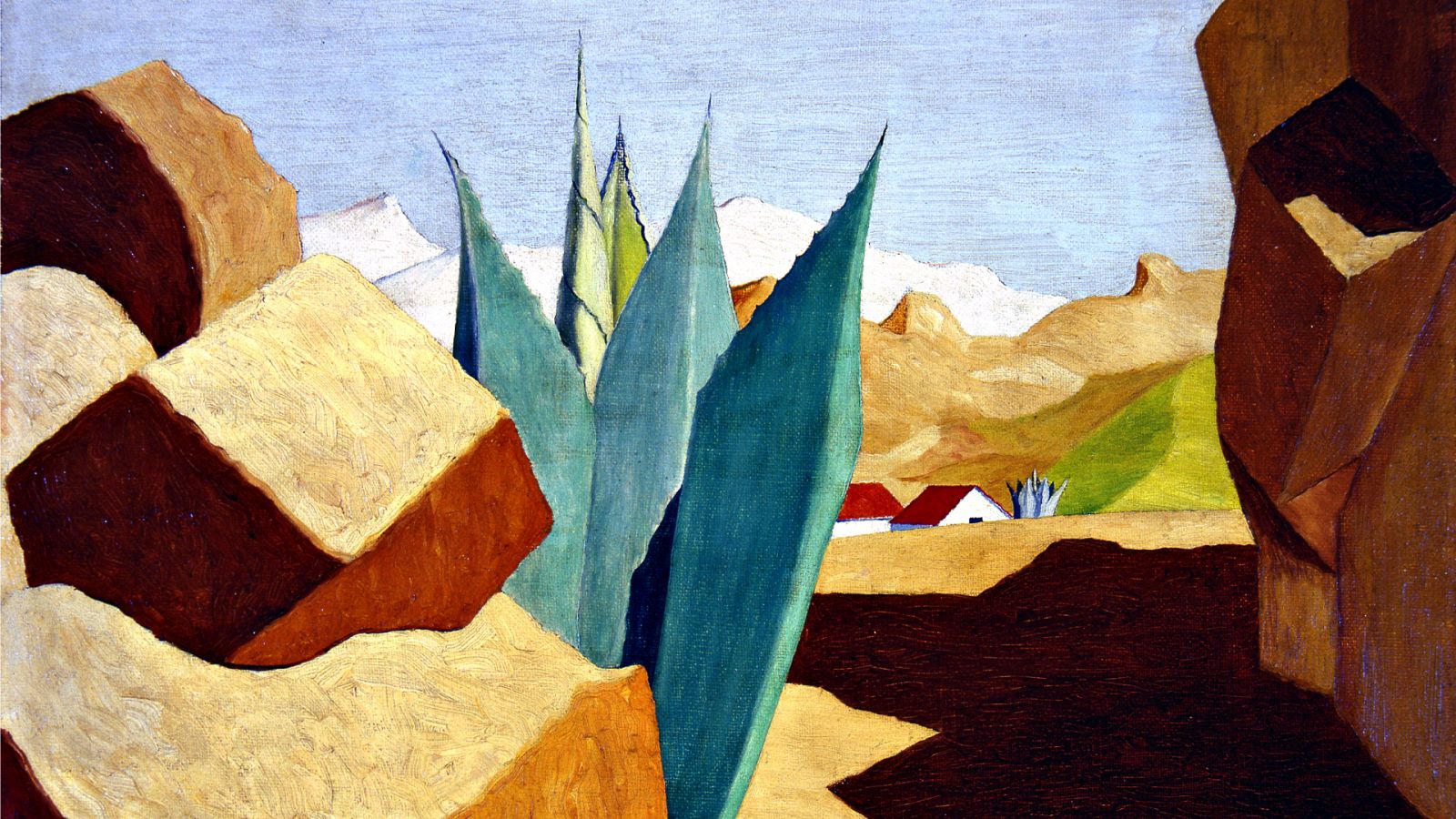 Jorge Oramas, 'Rocas y pita, c'. 1932-1935