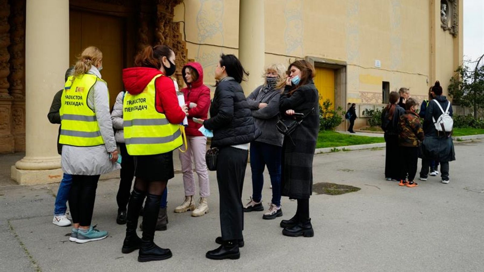 Refugiados ucranianos en España