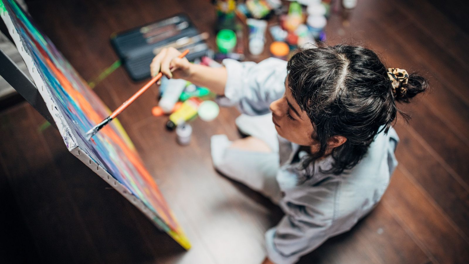 Crear arte y cómo protege la salud mental de las personas enfermas