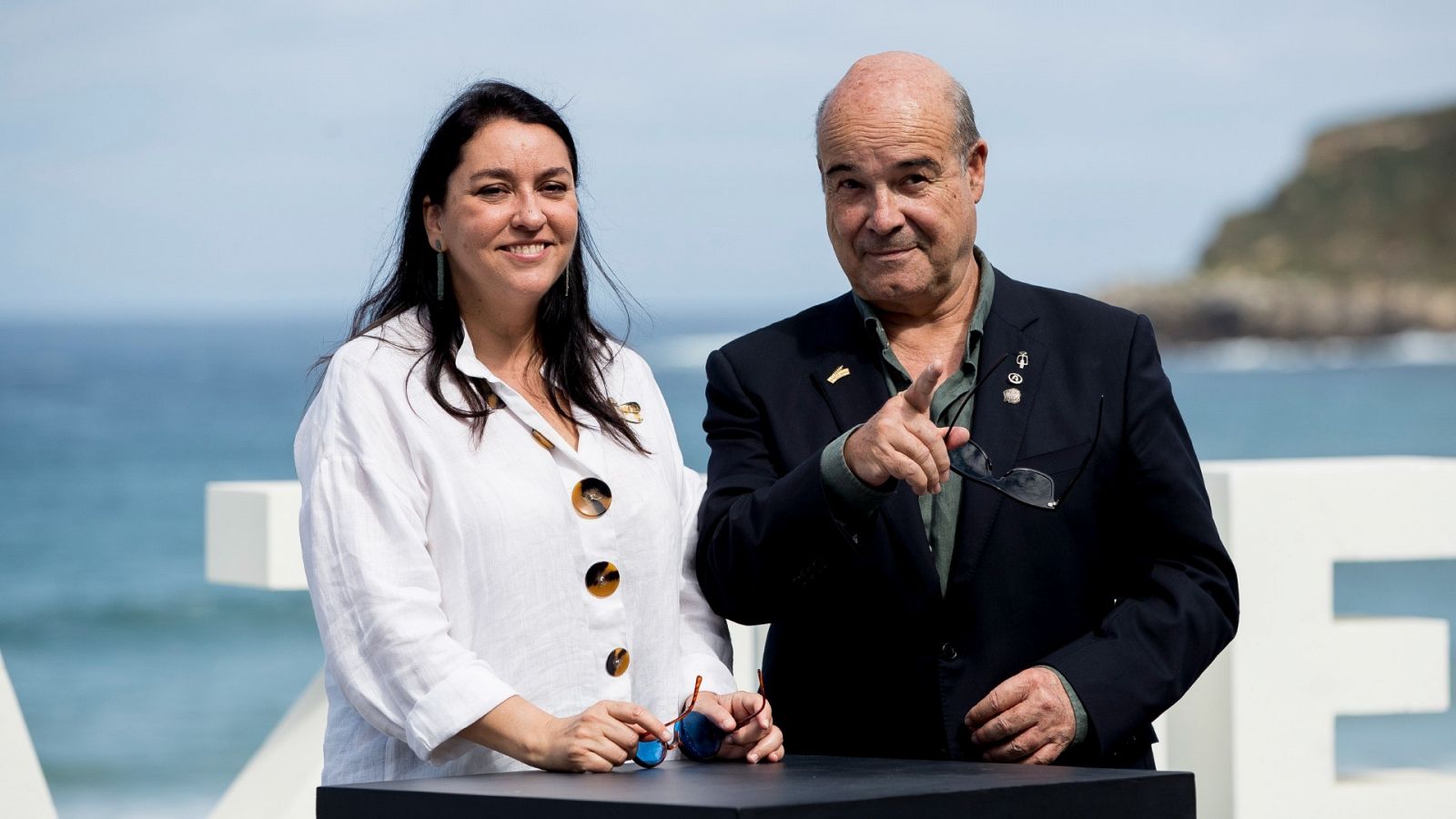 Antonio Resines y Ana Pérez-Lorente en el Festival de San Sebastián