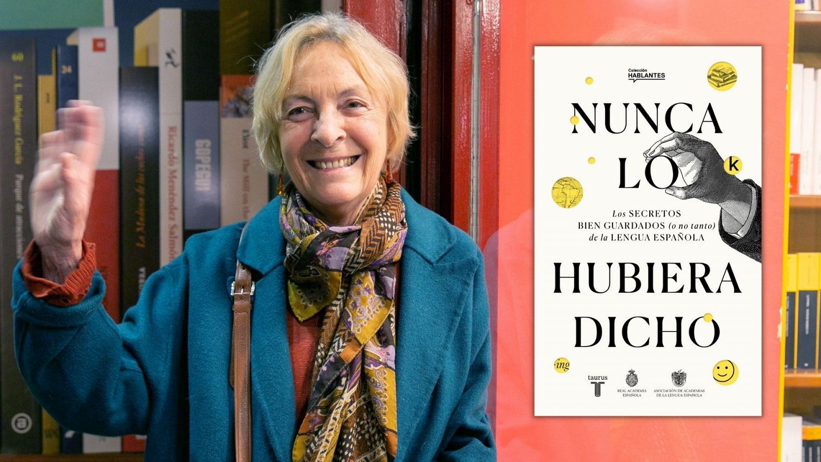 Soledad Puértolas presenta el libro 'Nunca lo hubiera dicho. Los secretos bien guardados (o no tanto) de la lengua española'