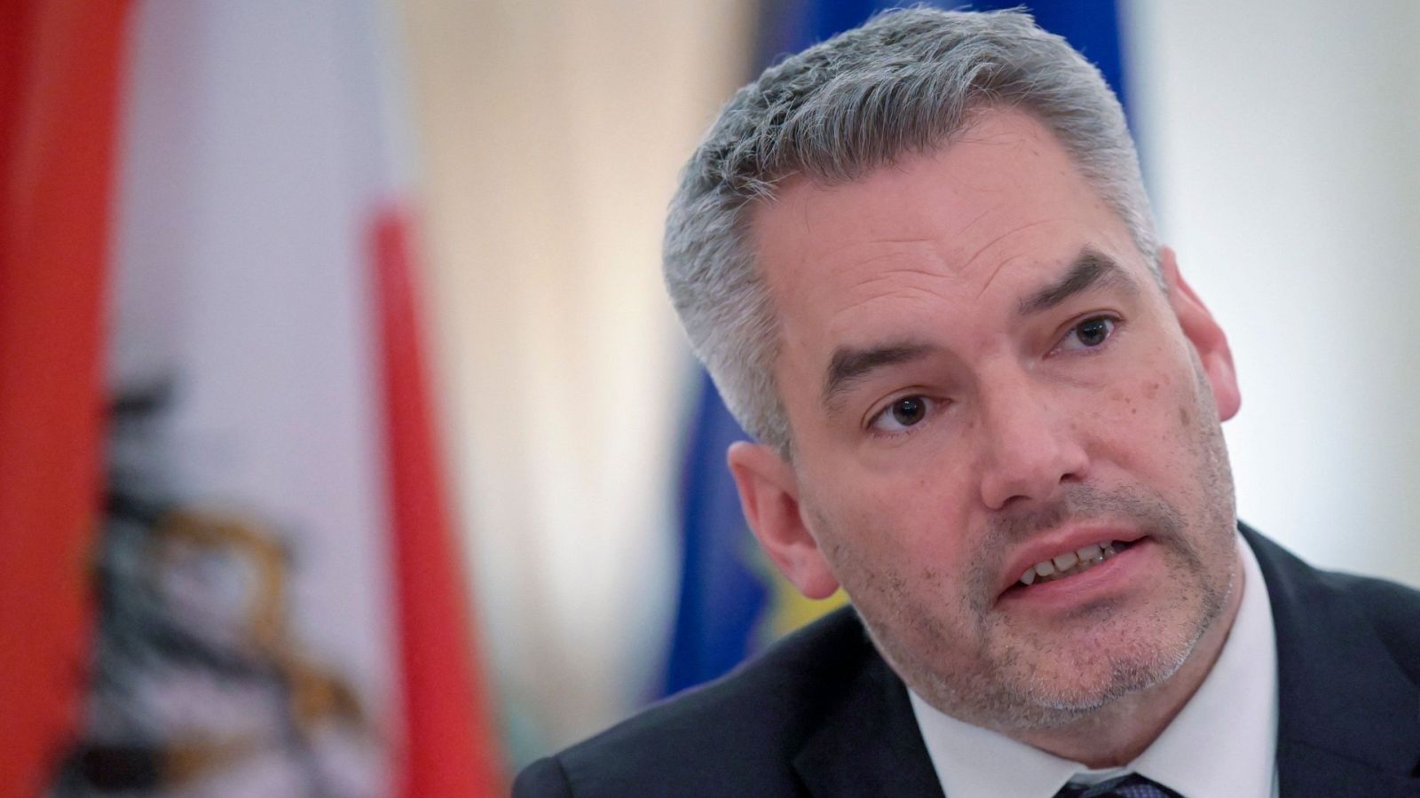  El canciller de Austria, Karl Nehammer