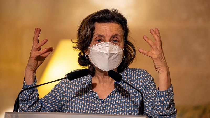 La consellera de Asuntos Sociales y Deportes, Fina Santiago