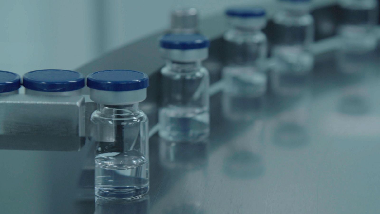 Viales de vacuna contra la COVID 19