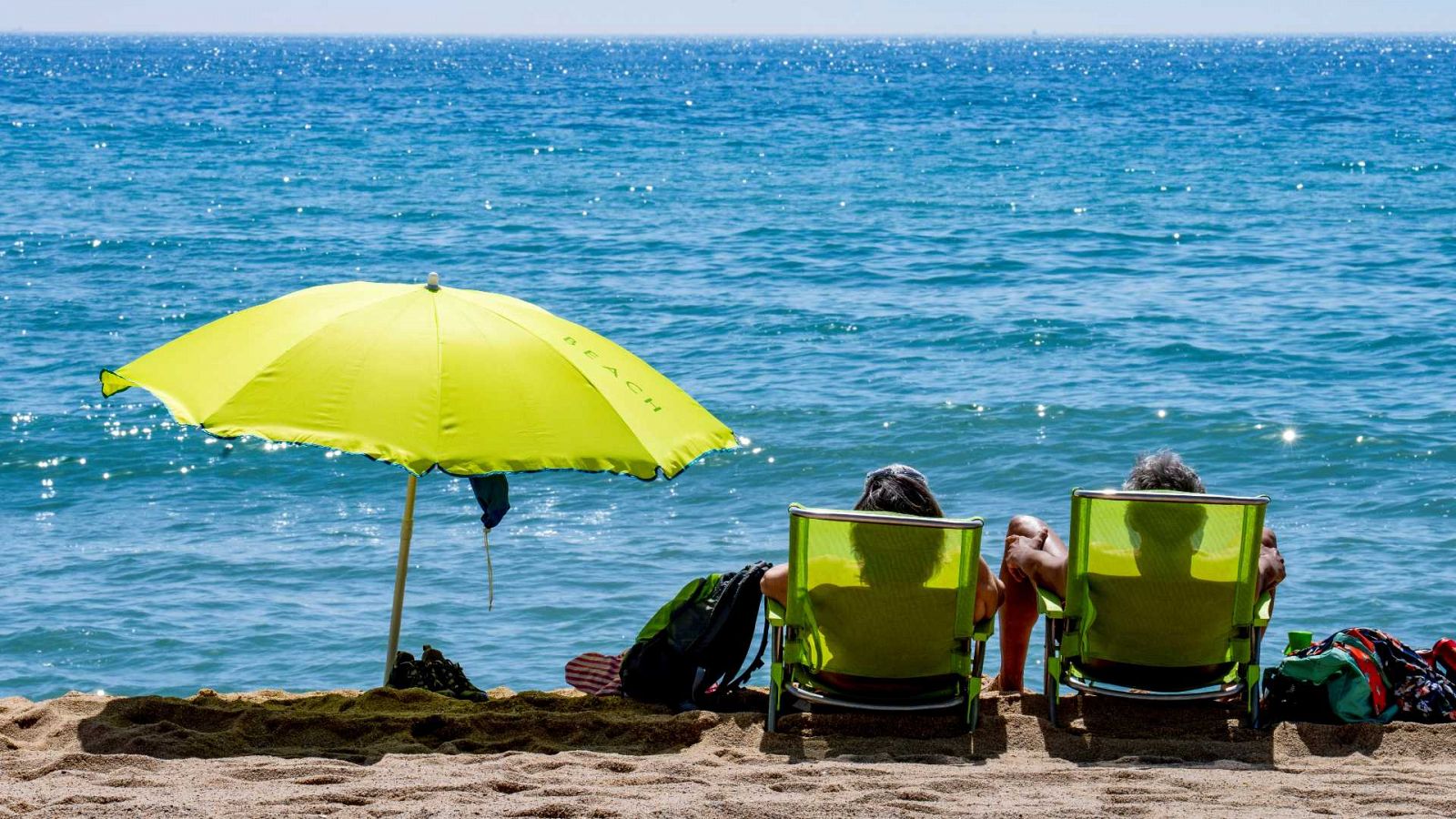 Que la Setmana Santa sigui a l'abril ha propiciat l'avançament de la temporada de platja | EFE