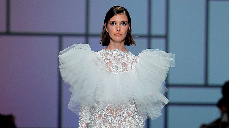 Desfile de Yolancris en la Barcelona Bridal Fashion Week