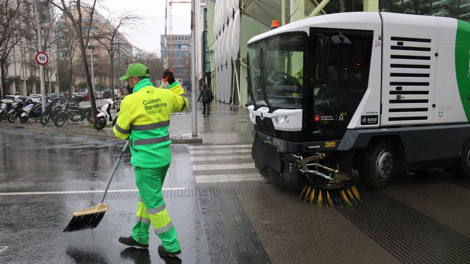 La vaga d'escombriaires de Barcelona havia de començar aquest diumenge | ACN