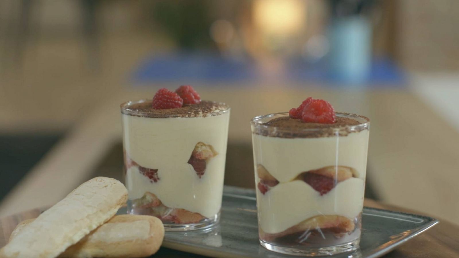 Menudos Torres - Receta de tiramisú de frambuesa