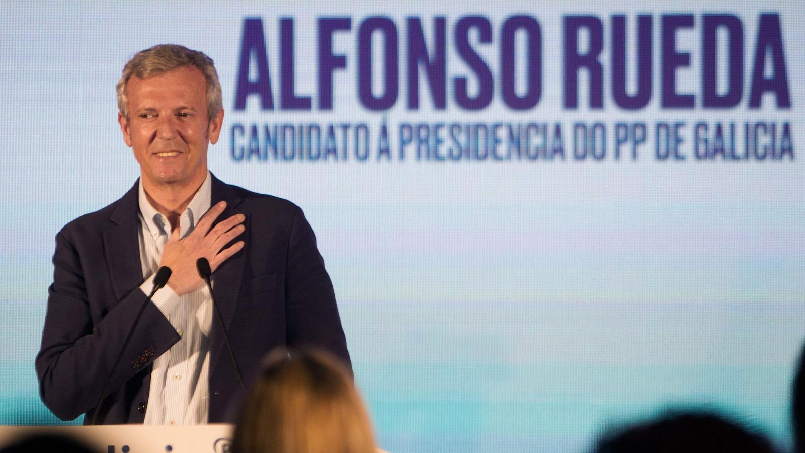 Alfonso Rueda, nombrado único candidato para liderar el PP de Galicia