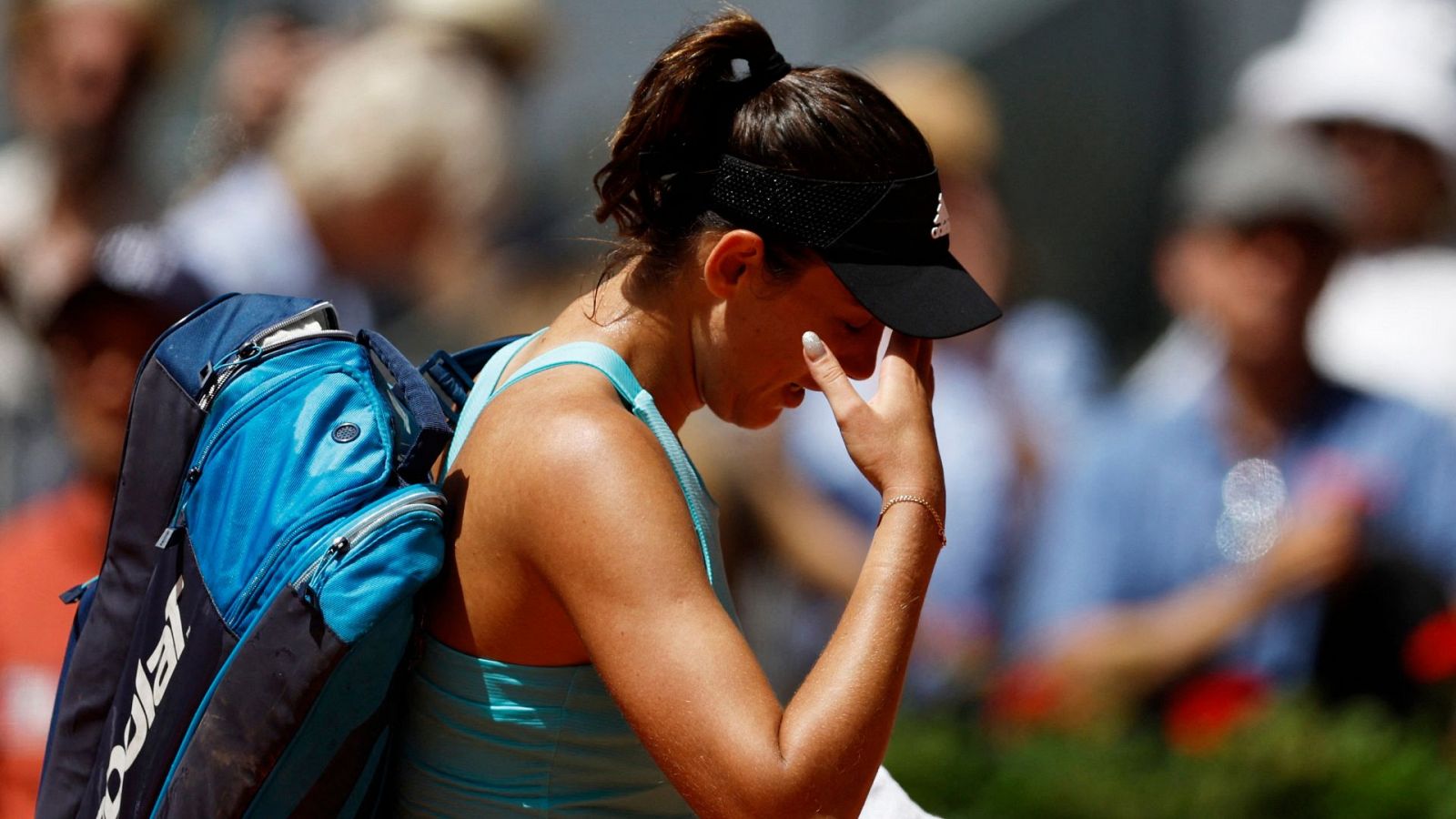 Muguruza dice adiós al Mutua Madrid Open