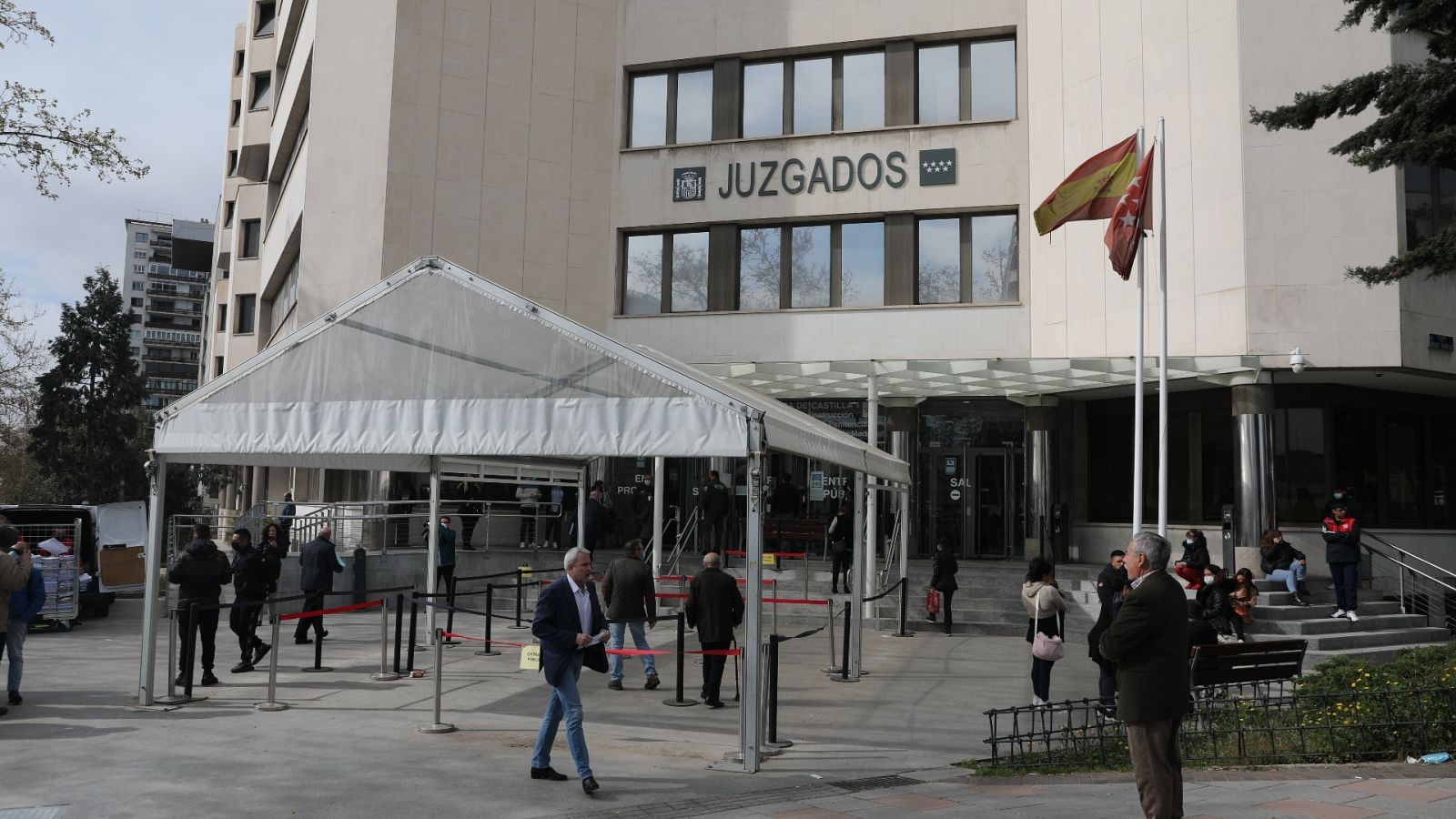 Juzgados de Plaza de Castilla, en Madrid