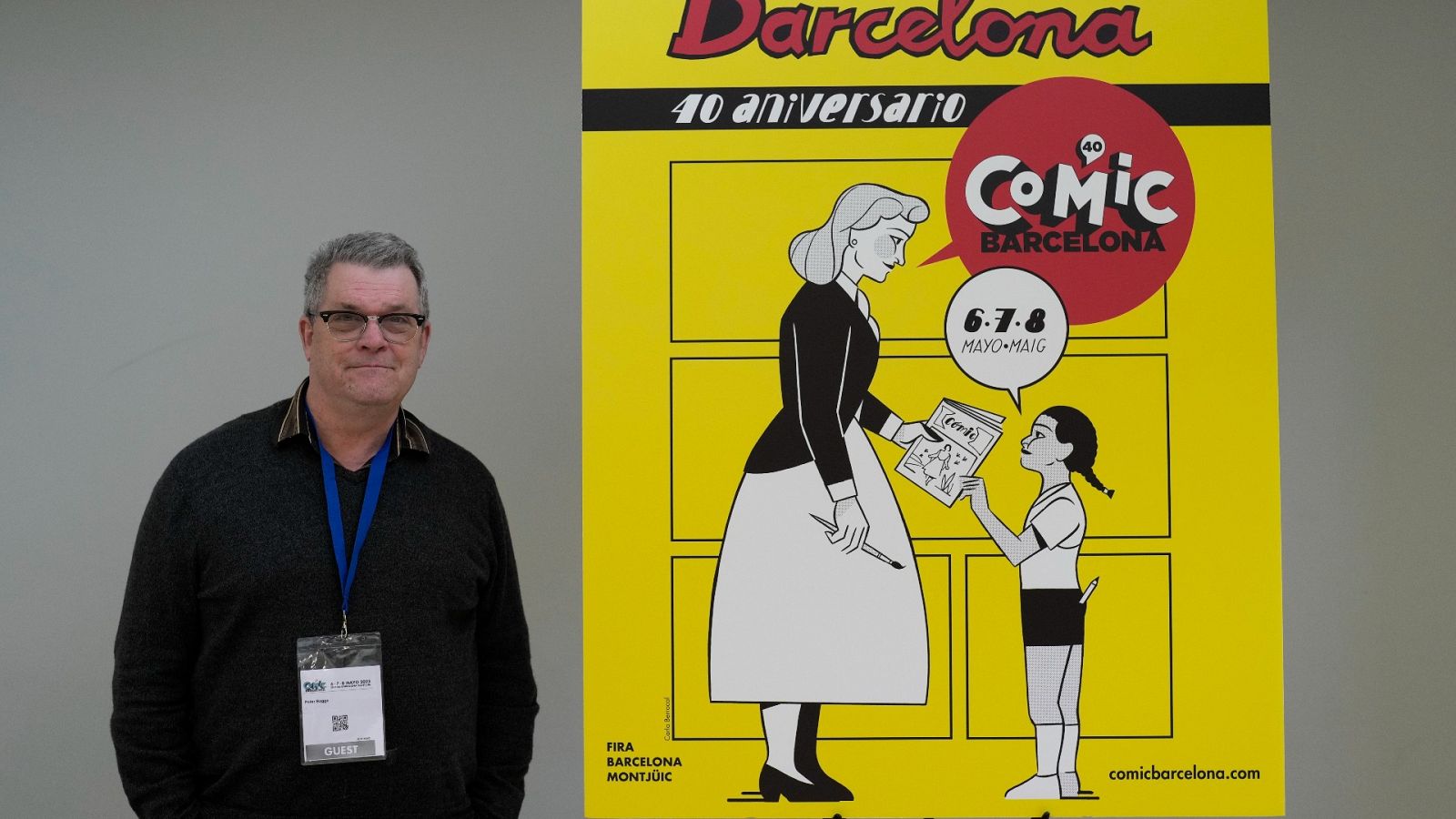 Petter Bagge en el Cómic Barcelona