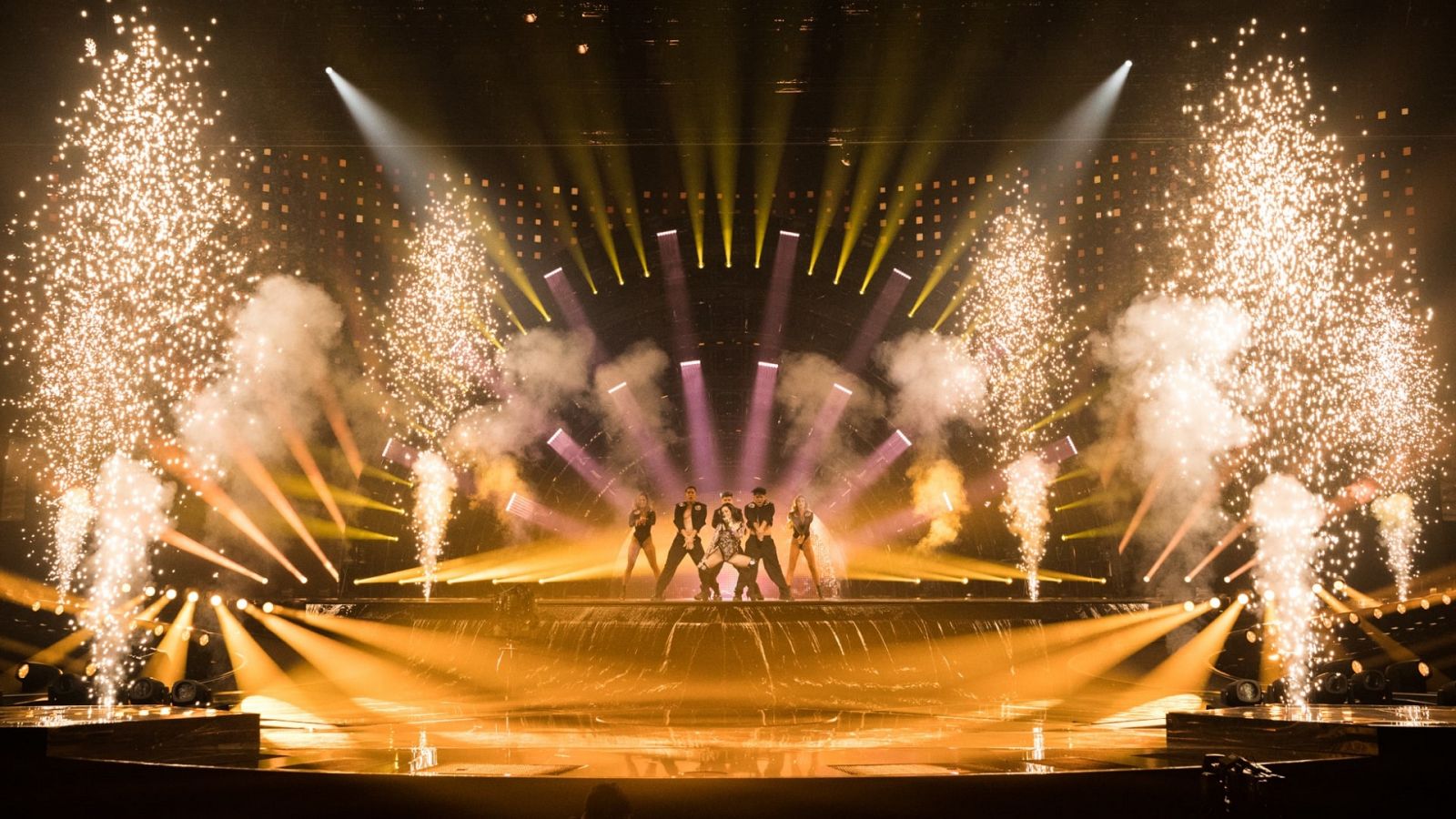 Imagen de los ensayos de España en Eurovisión 2022