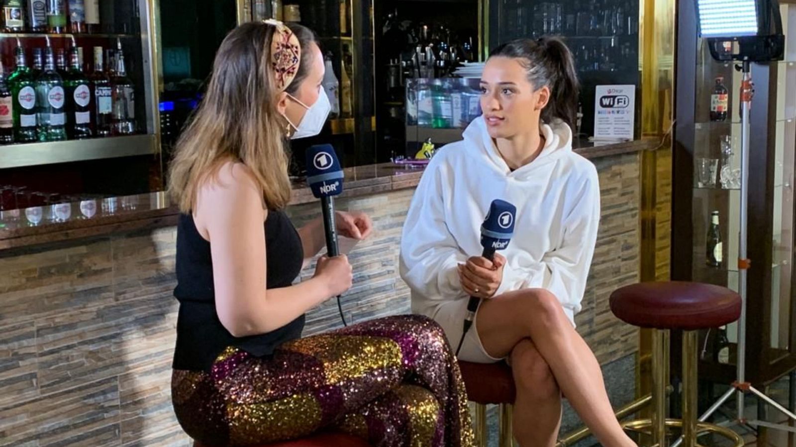 Chanel entrevistada por la NDR Fernsehen