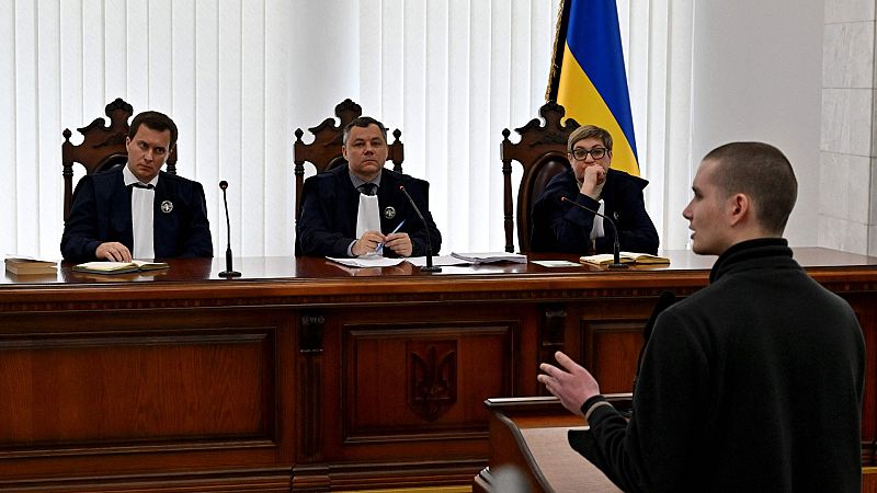 Vadim Shishimarin, ha pedido perdón este jueves a la viuda de su víctima