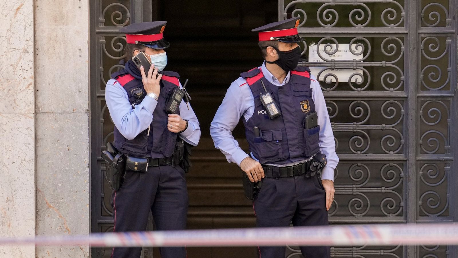 Imagen de archivo de agentes de los Mossos d'Esquadra