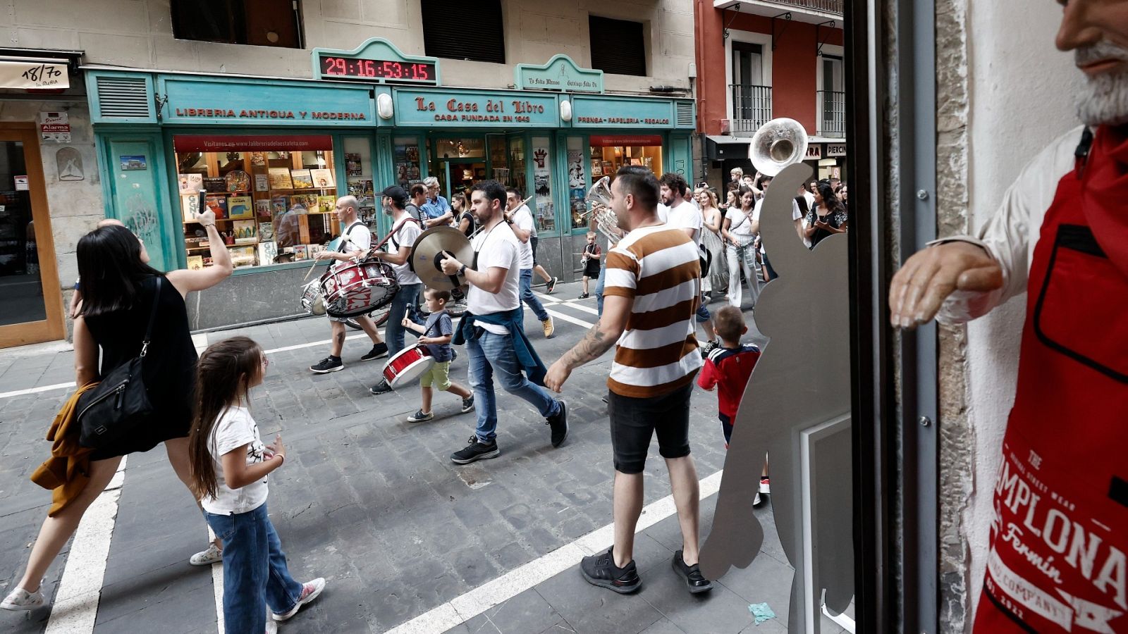   Pamplona celebra Sanfermines tras dos años sin la fiesta 